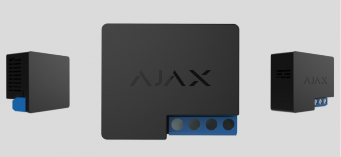 Аякс Ajax Relay Слаботочное реле для дистанционного управления с сухими контактами